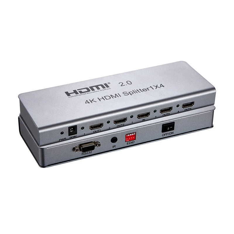 4 طريقة الفاصل المعدني شل HDMI الفاصل